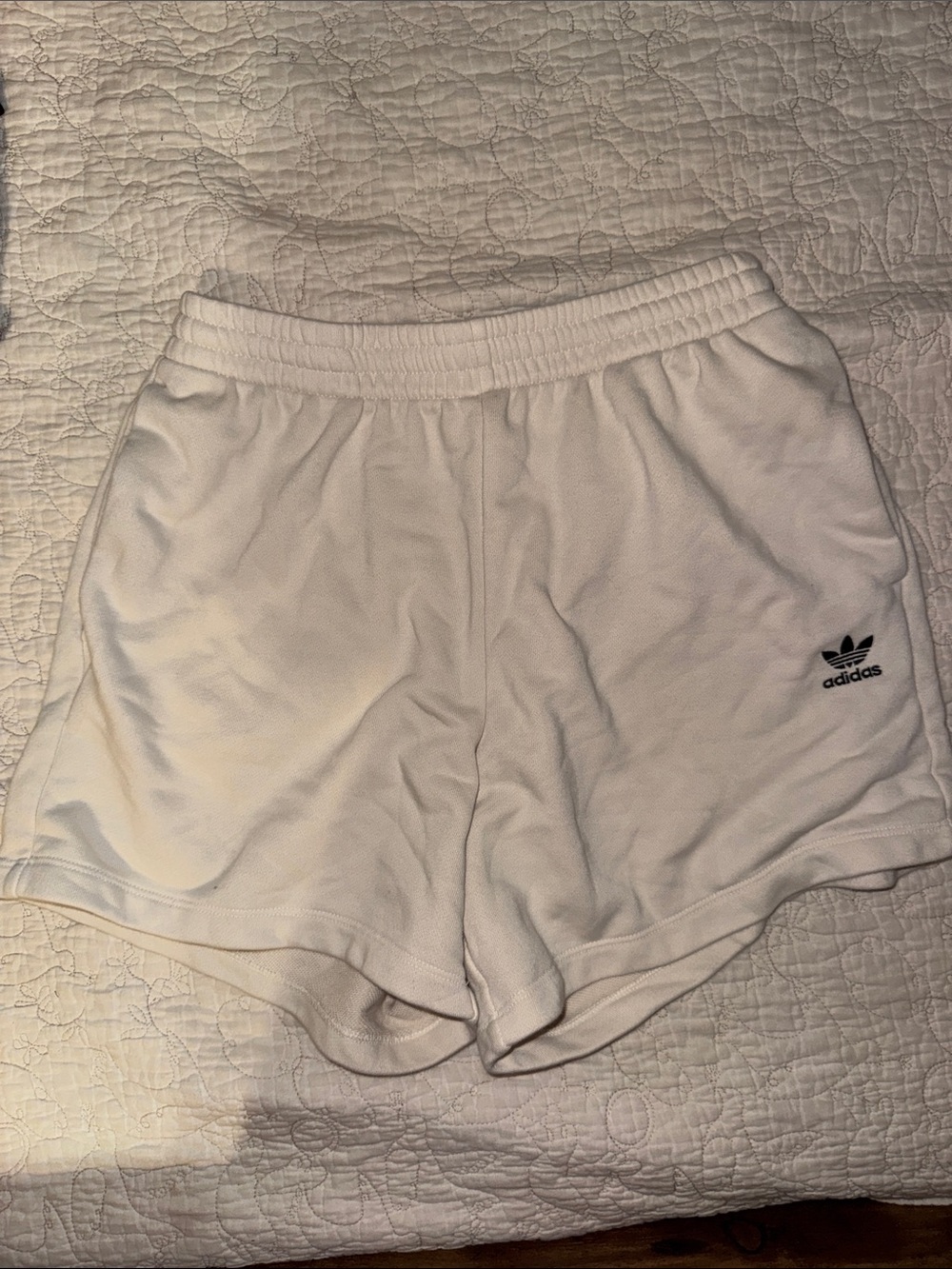 Adidas Women’s White Athletic Shorts